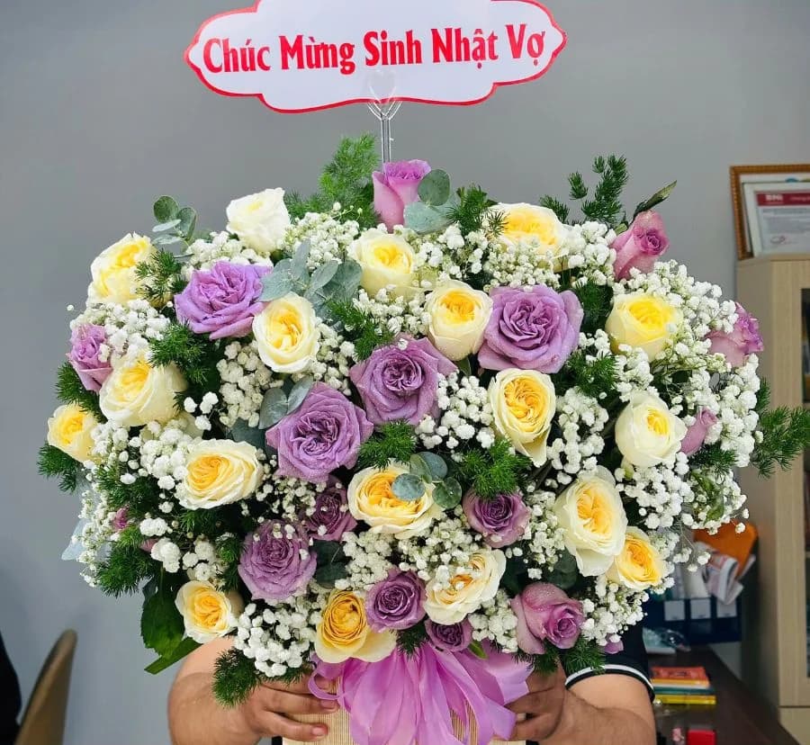 Giỏ hoa (GH-1414)