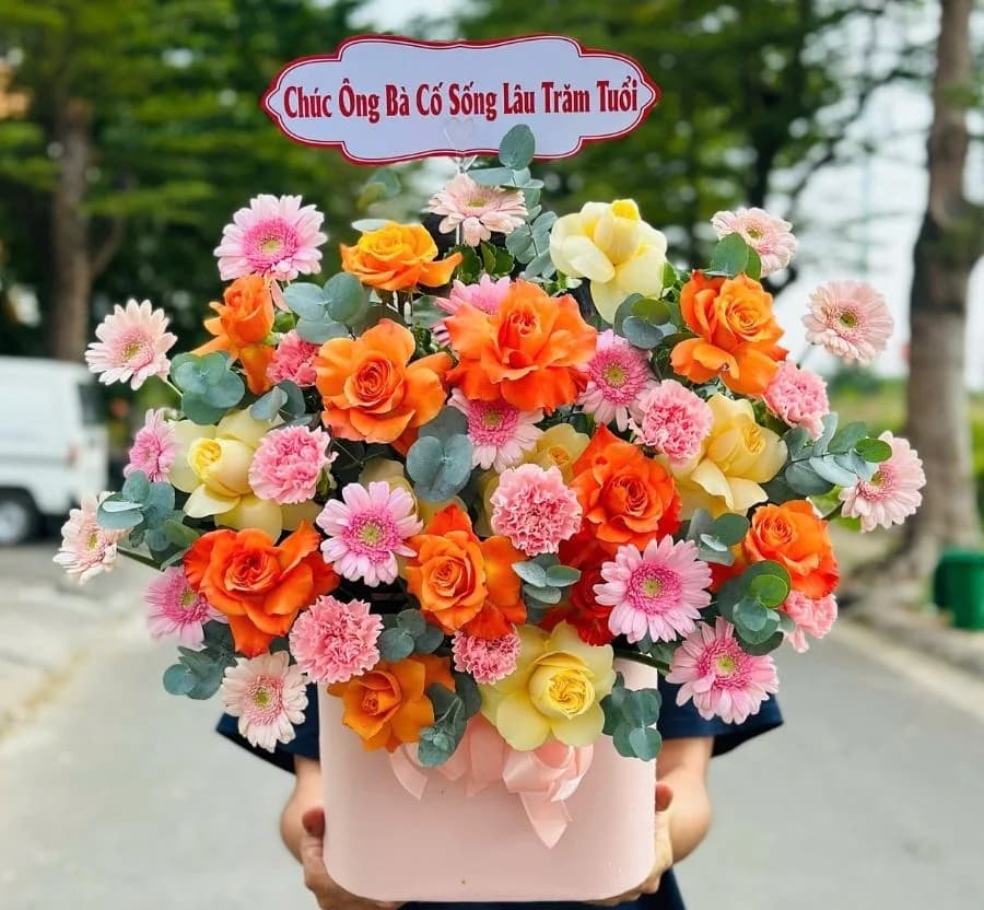 Giỏ hoa (GH-177)