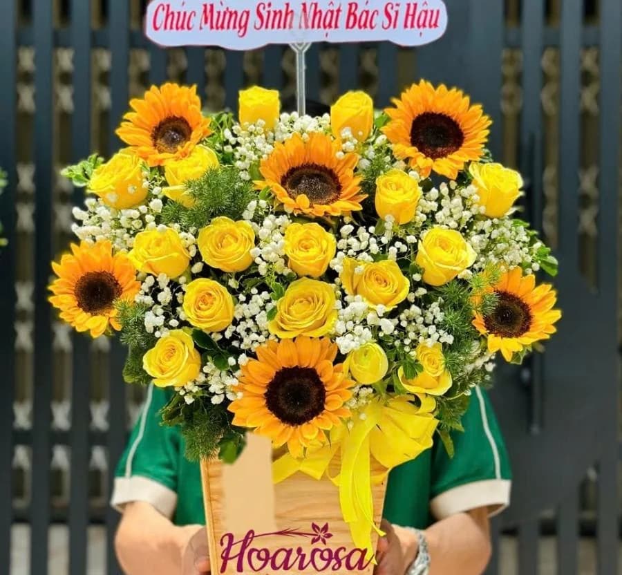 Giỏ hoa (GH-413)