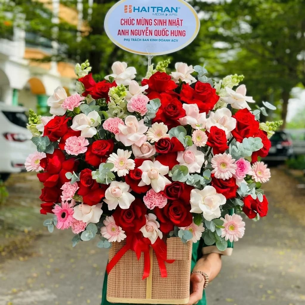 Giỏ hoa (GH-436)