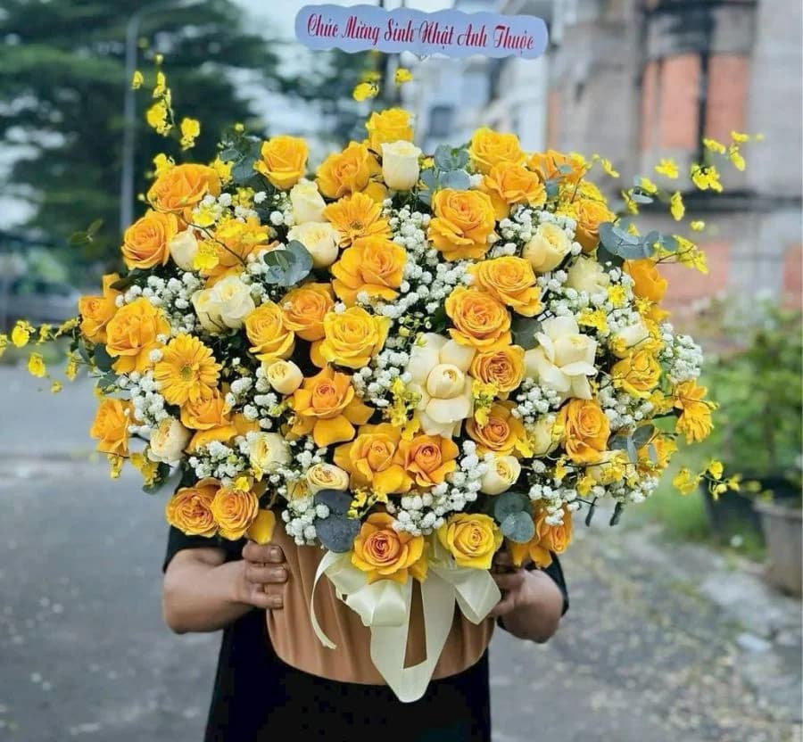 Giỏ hoa (GH-438)