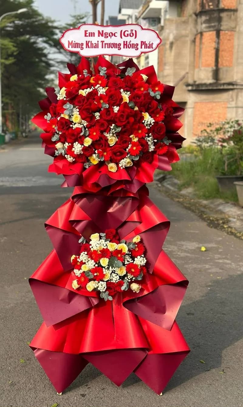 Kệ hoa chúc mừng (KT-528)