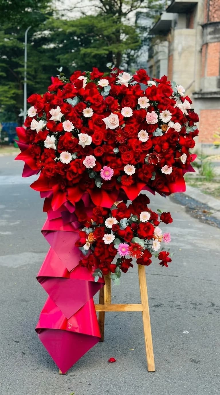 Kệ hoa chúc mừng (KT-534)