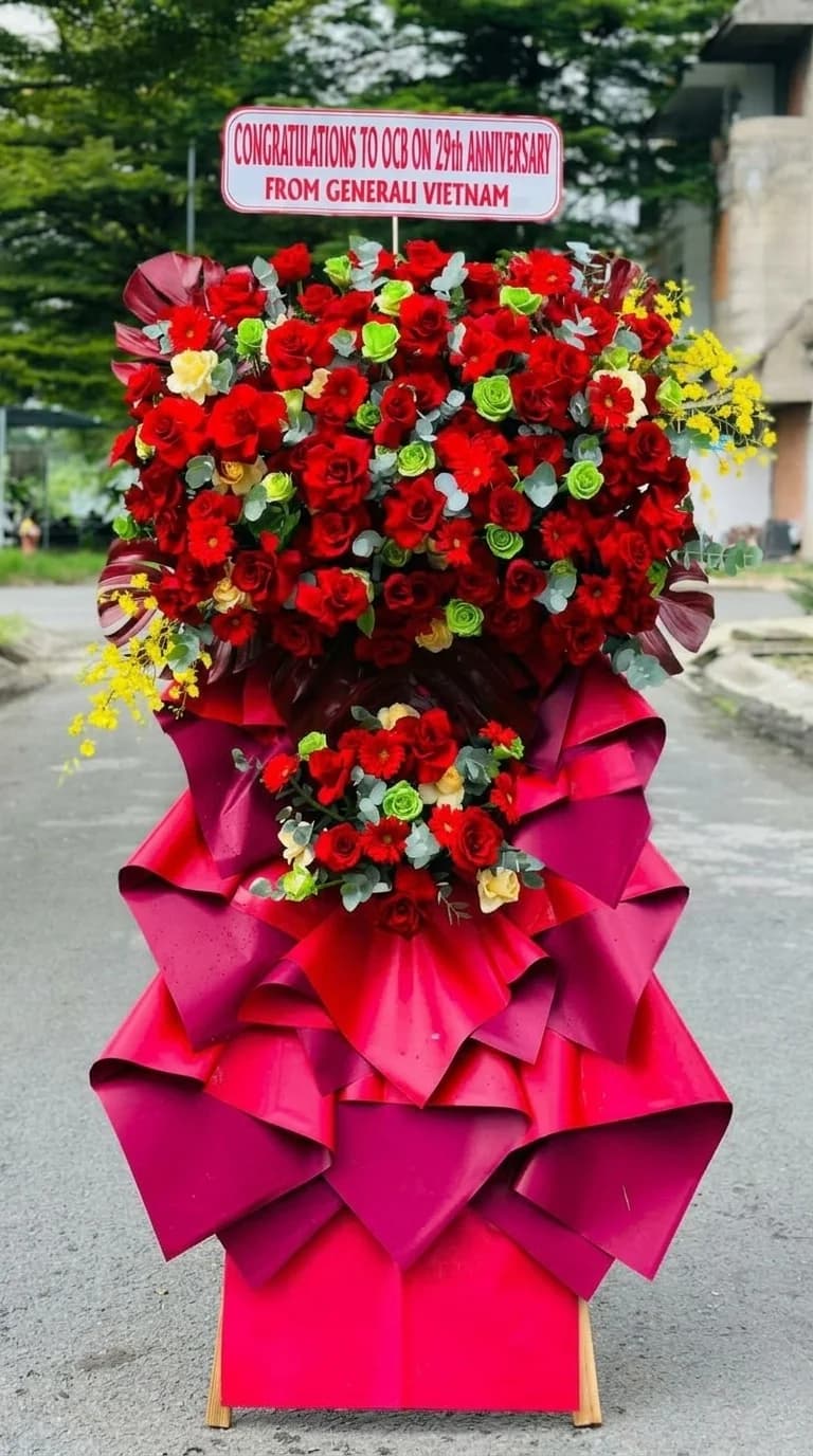 Kệ hoa chúc mừng (KT-536)