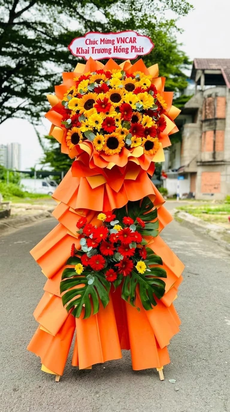 Kệ hoa chúc mừng (KT-541)