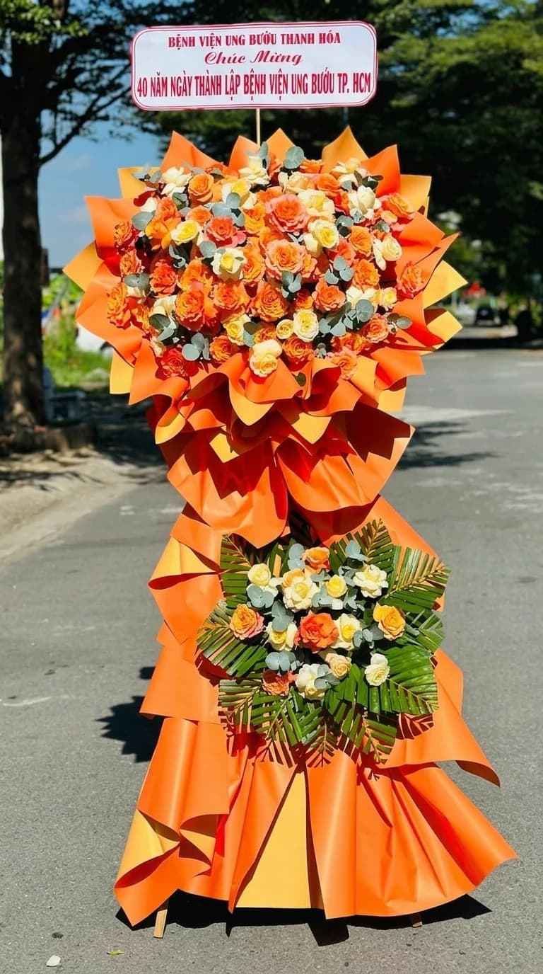 Kệ hoa chúc mừng (KT-543)