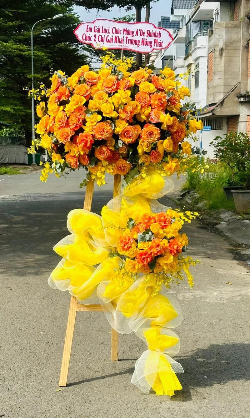 Kệ hoa chúc mừng (KT-560)