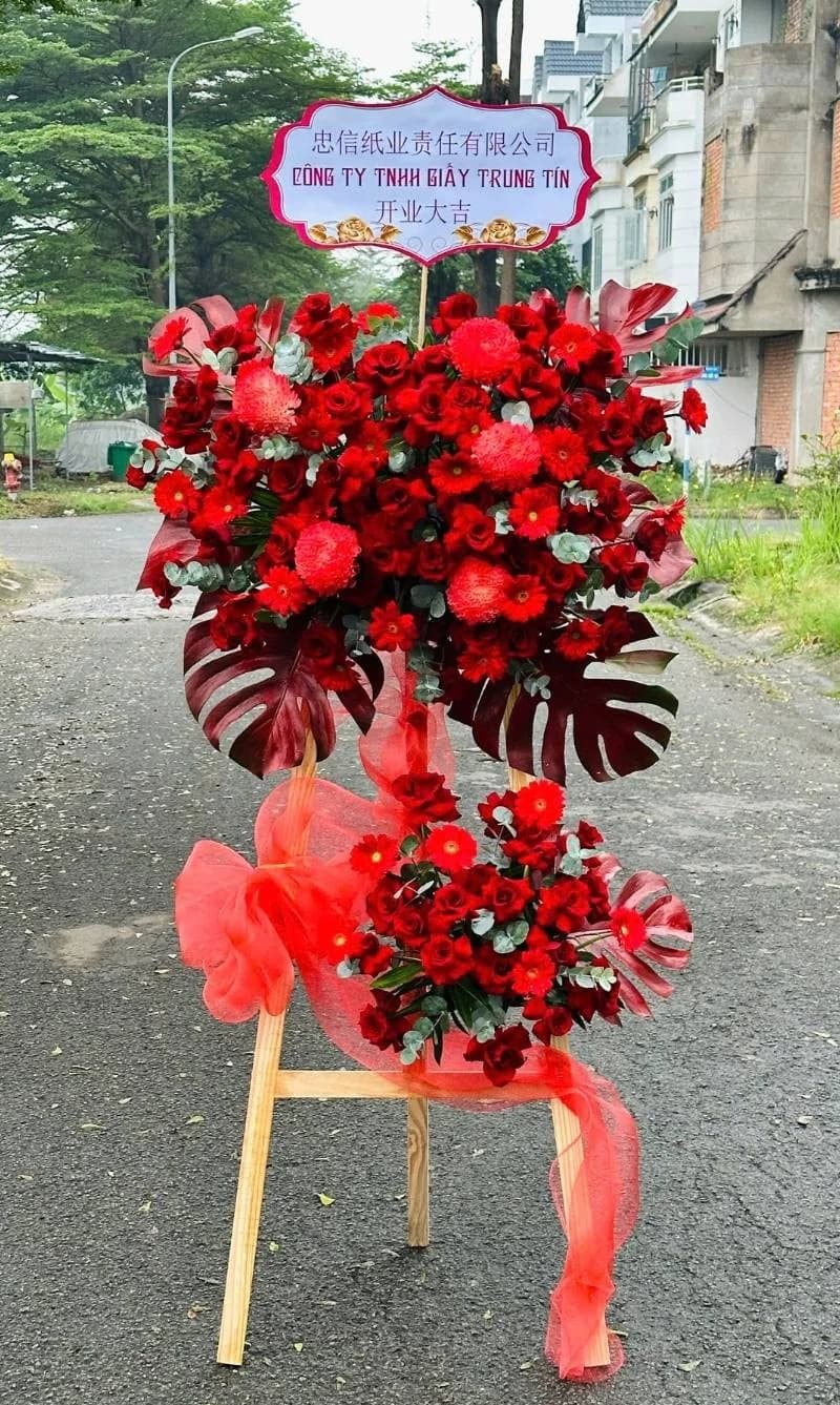 Kệ hoa chúc mừng (KT-487)