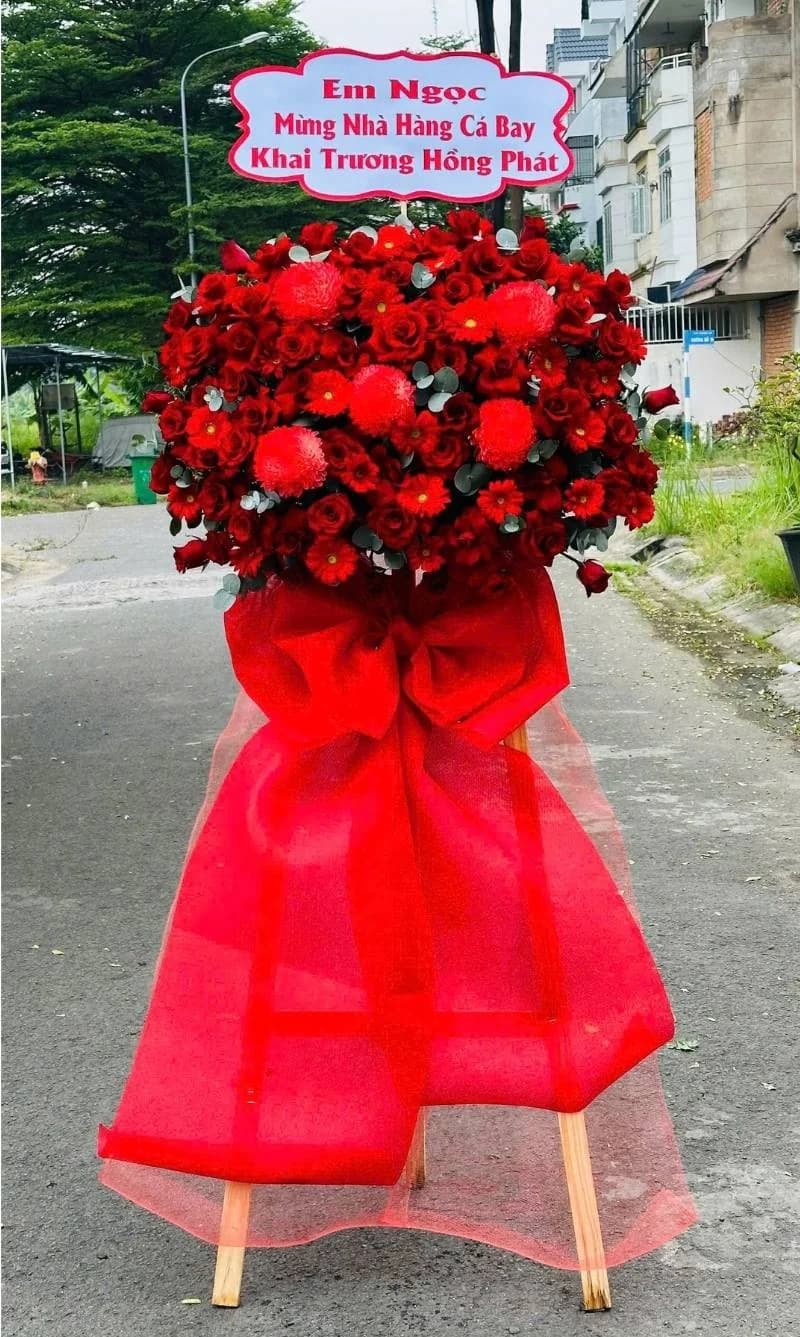 Kệ hoa chúc mừng (KT-493)