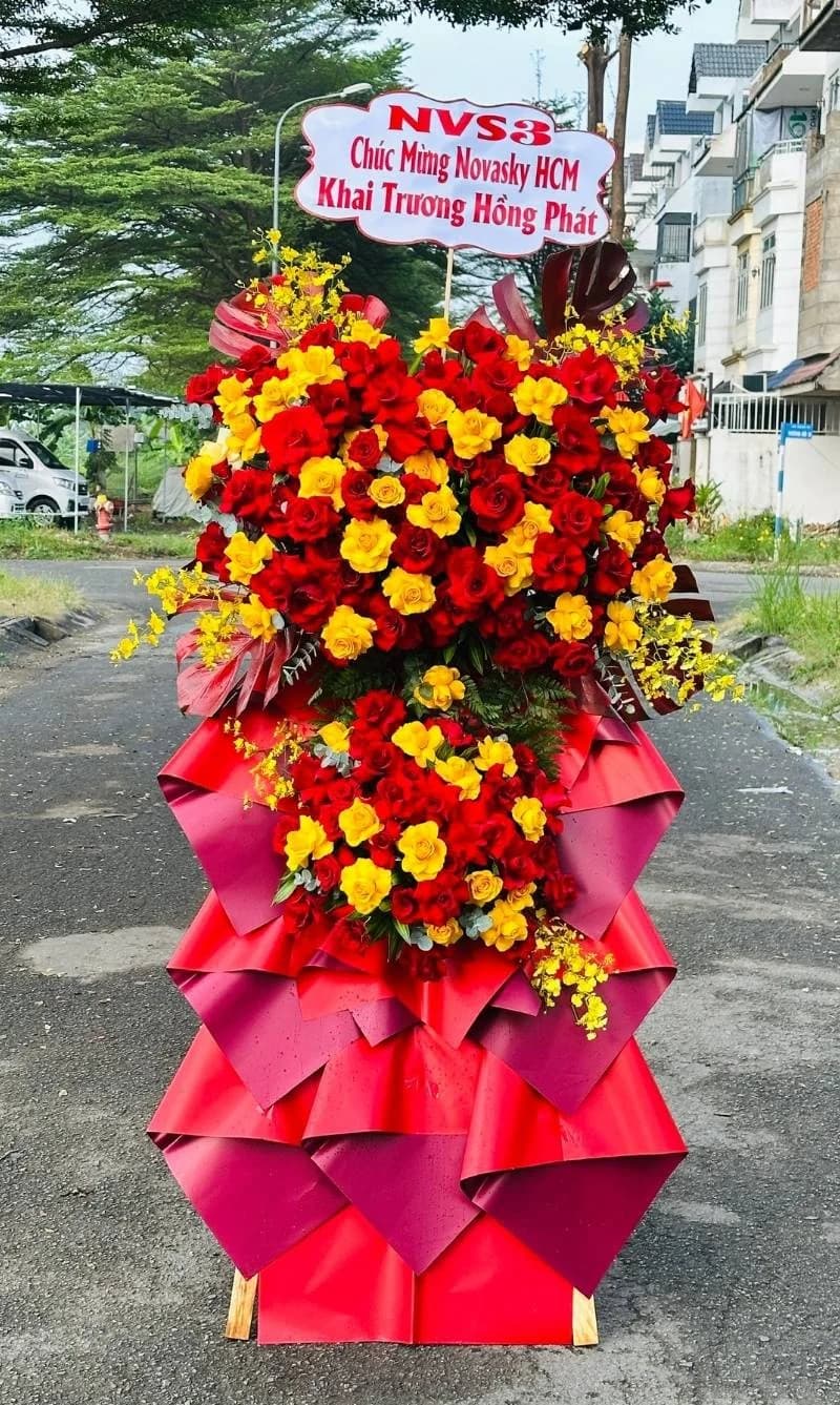 Kệ hoa chúc mừng (KT-507)