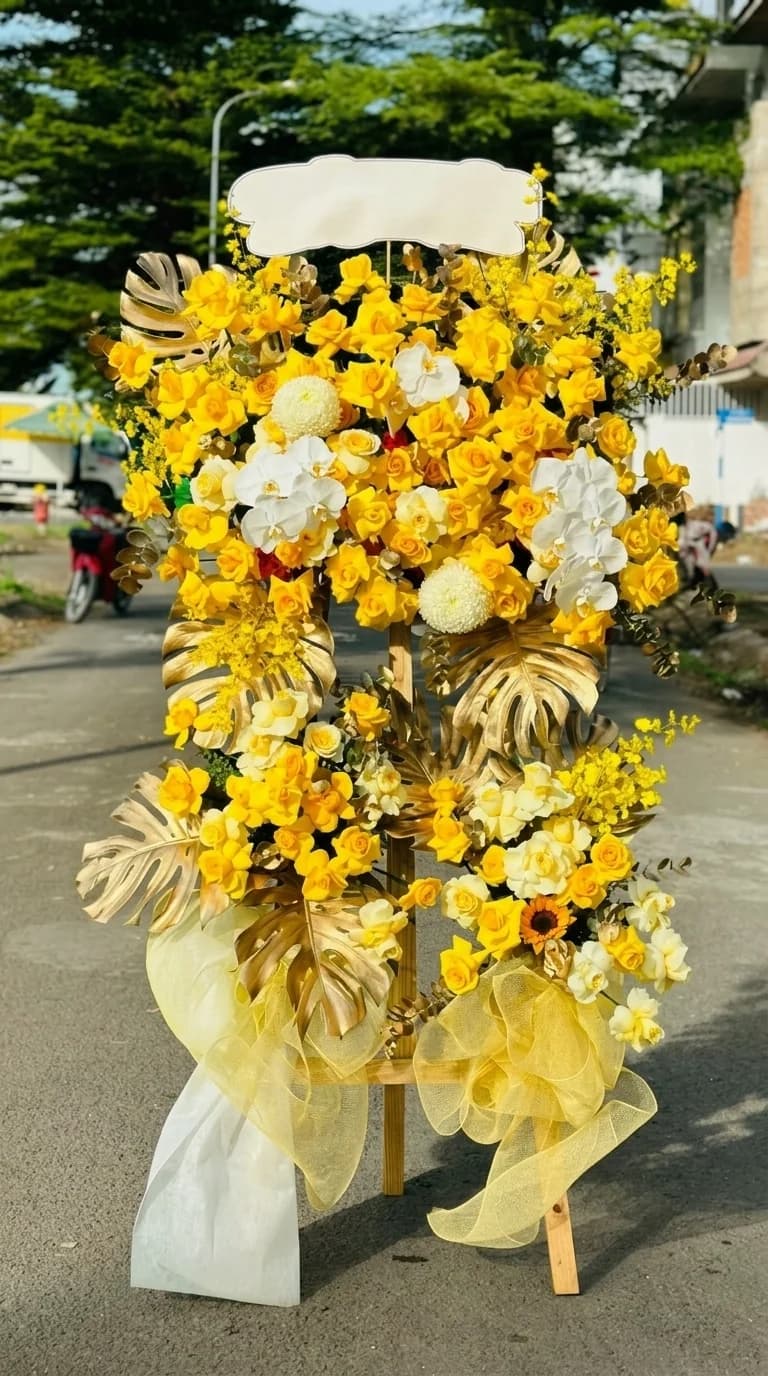 Kệ hoa chúc mừng (KT-512)